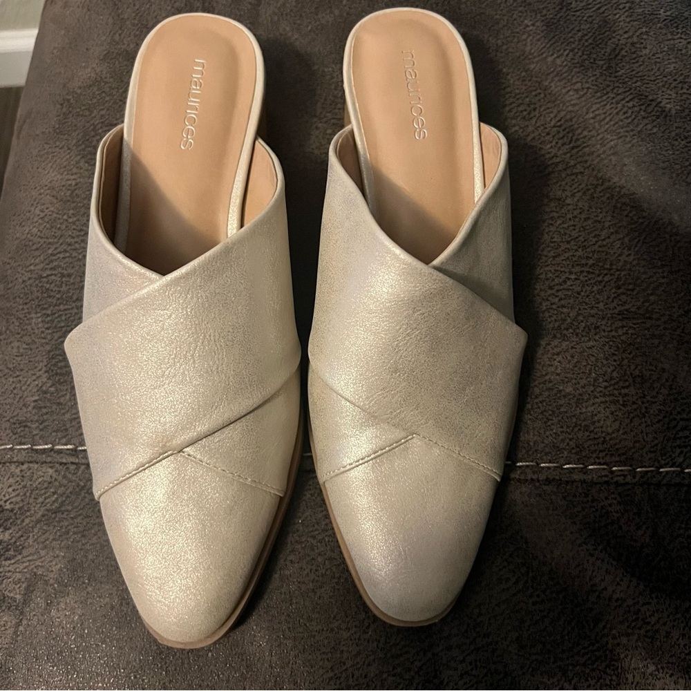 Sam Edelman Cream Women's Mules